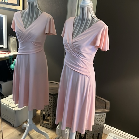 Ralph Lauren, light pink dress, size 0 - Picture 2 of 11